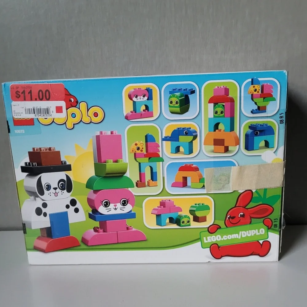 LEGO DUPLO Creative Animals Set 10673 (25 Pcs) 100% Complete Box & Cards